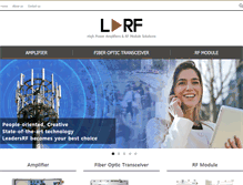 Tablet Screenshot of leadersrf.com